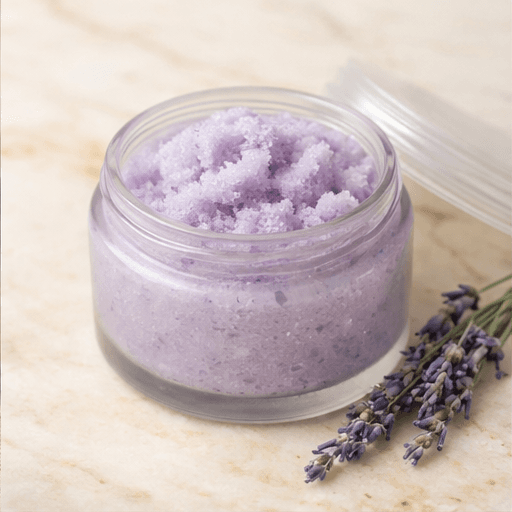 Lavender oil scrub